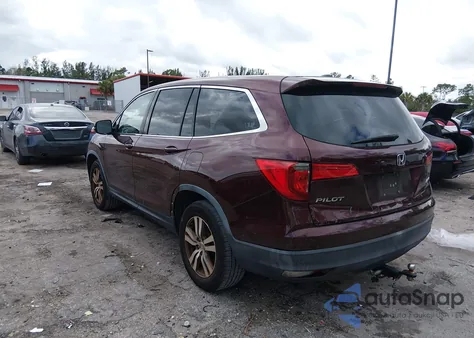 2017 Honda Pilot Ex-L z USA, uszkodzony, nr VIN 5FNYF6H57HB022207